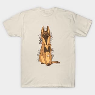 Malinois Adjectives T-Shirt